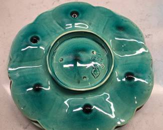 Minton Majolica Oyster Plate