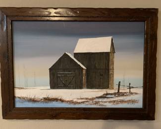 Oil on canvas by Hector Salas