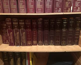 FANTASTIC VINTAGE SAGINAW CITY DIRECTORIES!  1937 - 1991!