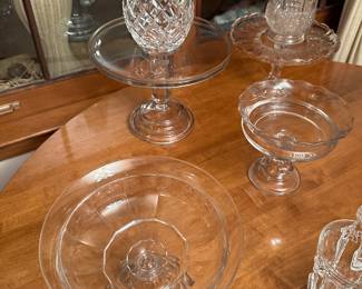 Multiple Cake plates and vases!