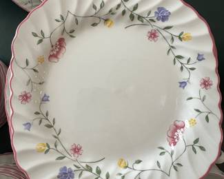 Here is another beautiful set of china! This is MCM Johnson’s Brothers “SUMMER CHINTZ” Pattern. Service for 8!