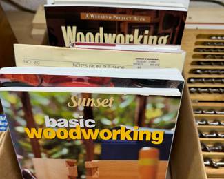 Wood working books and magazines! 
