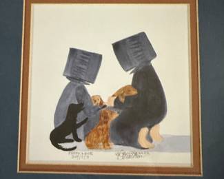 I love these Amish themed prints! 