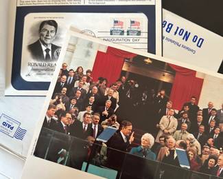 Presidential Stamp Cover for Ronald Reagan! MINT CONDITION AND COMPLETE! 