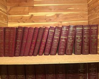 FANTASTIC VINTAGE SAGINAW CITY DIRECTORIES!  1937 - 1991!