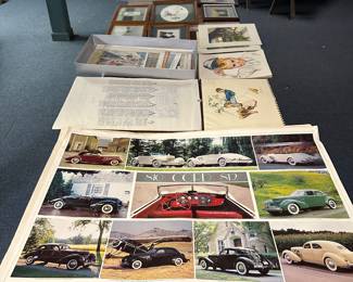 There is a GREAT collection of posters, calendars, and artwork! From across the spectrum and time periods! 