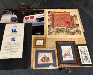 More assorted art, calendars and such! 