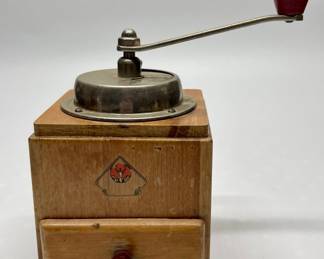 Vintage Diebes Wooden Coffee Grinder