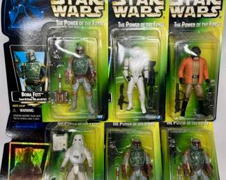 (6) NIP 1996-97 Star Wars Figures - Collection 3