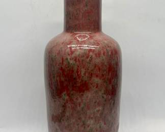 Antique Chinese 19th Porcelain Flambe' Glazed