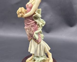 Lady Figurine on Stand from Angelica Collection