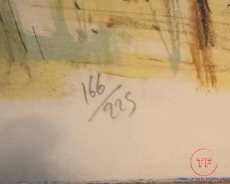 JACQUES LALANDE (French b. 1921) Signed Jay Lalande Limited Edition Lithograph