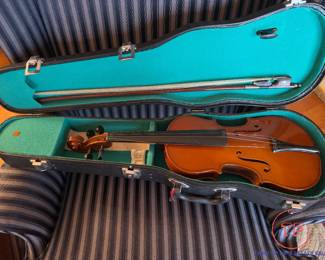 Anton Breton AB 19 1/2 Violin W/ Bow and Case