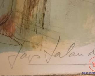 JACQUES LALANDE (French b. 1921) Signed Jay Lalande Limited Edition Lithograph