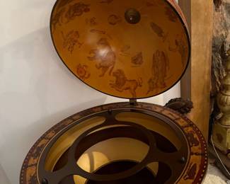 16th Century Reproduction Italian Old World Globe Bar