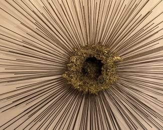 MCM Starburst Metal Wall Hanging after JERE