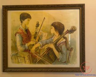 JACQUES LALANDE (French b. 1921) Signed Jay Lalande Limited Edition Lithograph