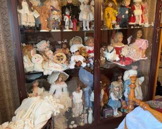 Large Collection of Dolls