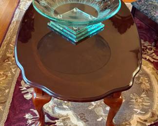 Vintage Cherry Wood Coffee Table