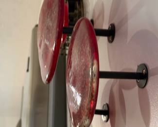 Global Views Glass Wall Mushrooms