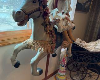 Flexible Flyer Carousel Horse