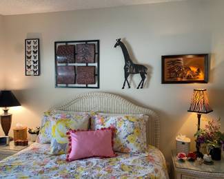 Wicker Queen Bedroom Set