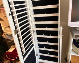 Jewelry Storage Mirror, Double Sided