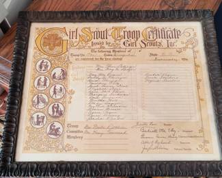 1936 Girl Scouts