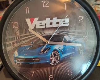 Corvette Clock