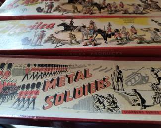 Antique Metal Soldiers