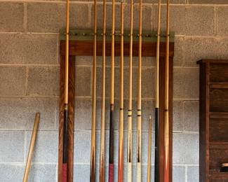 Pool cues