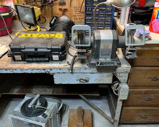 Power tools, grinder, and fans