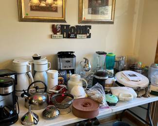 Pots, pans, and small appliances
