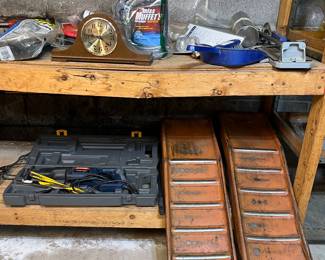 Ramos, reciprocating saw, and clocks