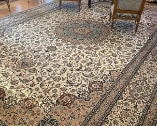 silk rug