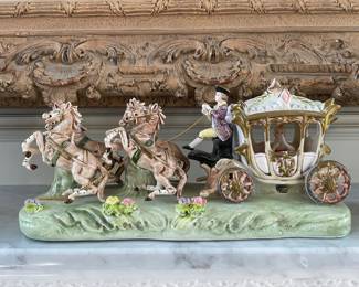 Capodimonte Cinderella style figurine