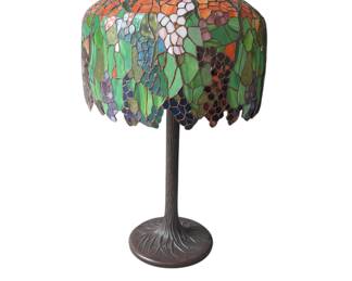 Tiffany style large table lamp 