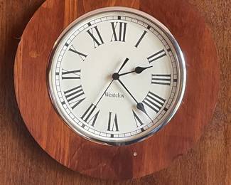 Westclox wall clock