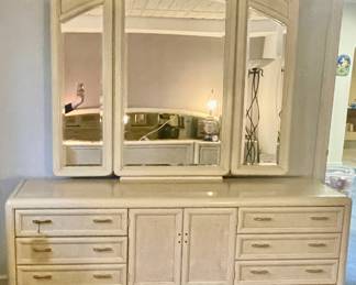 Thomasville Contemporary Dresser and mirror