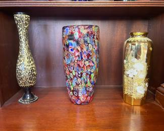 Murano Millefiori Vase