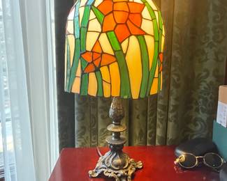 Tiffany style lamp