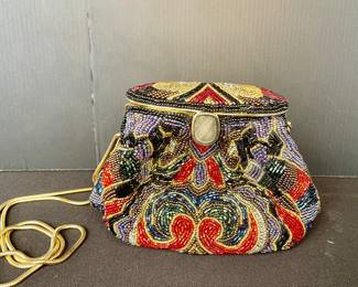 Carla Marchi beaded bag 