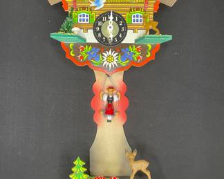 The Walt Disney Co Mini cuckoo clock vintage 