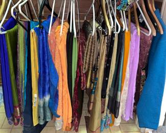 Indian scarves & fabrics 