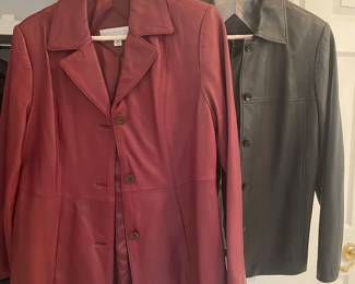 Valerie Steven’s leather jackets vintage 