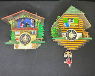 The Walt Disney Co Mini cuckoo clock vintage 