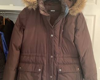 DKNY puffer coat 