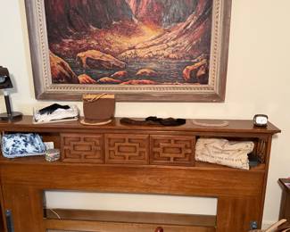 Mid Century Modern King Size head Board