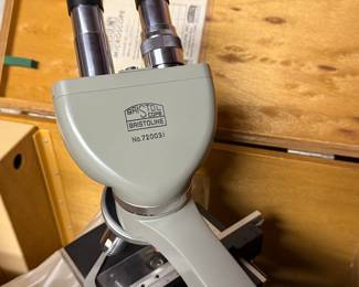 Bristoline Microscope in Case