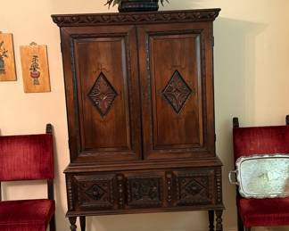 Kittinger Jacobean Cupboard